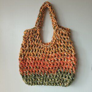 large summer beach bag crochet handmade oversized